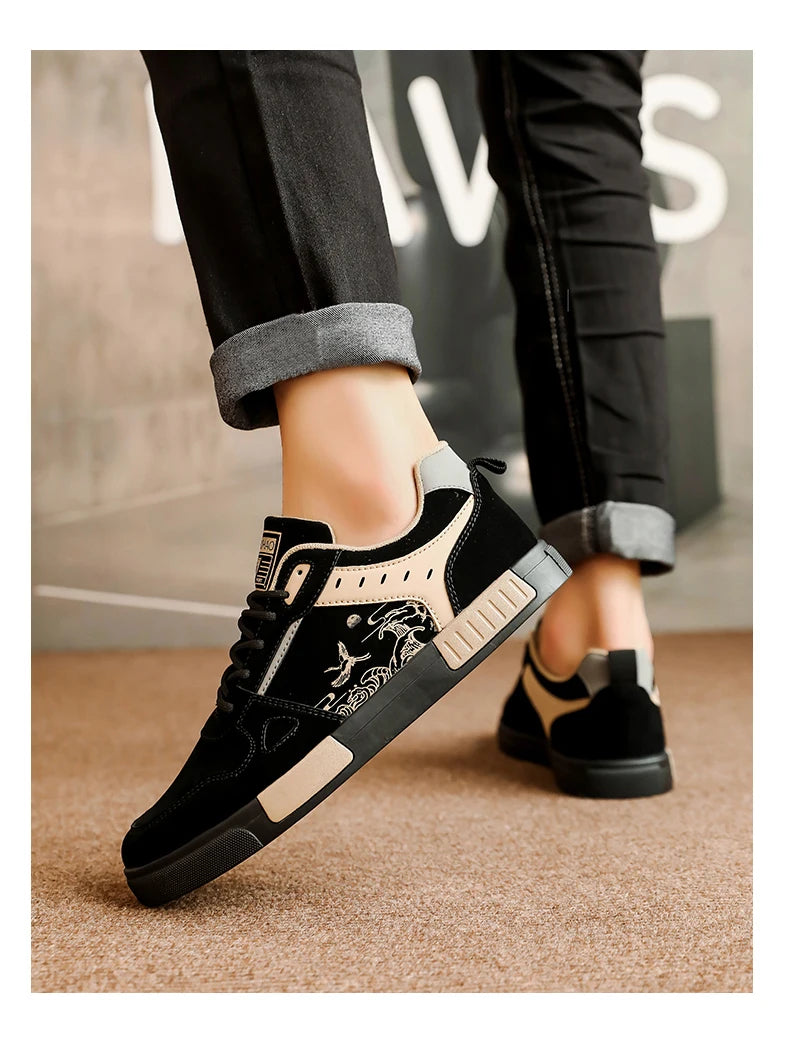 Men's Shoes 2024 New Summer Men's Low Cut Men's Sneakers Waterproof Anti Slip Comfortable Wear-resistant Oversized Casual Shoes