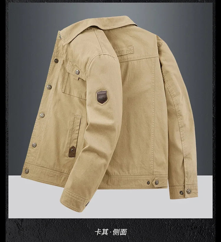 Coat Baseball Jacket Mens Wear Warm Windproof Jacket Male Jackets Simple British Style Mens Cargo New Fashion Bomber Jacket