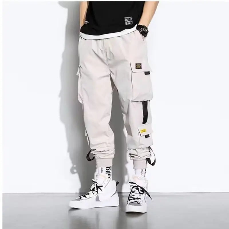 Workwear pants for men, trendy men's clothing for spring and summer, trendy brand workwear pants for casual and loose men's spor