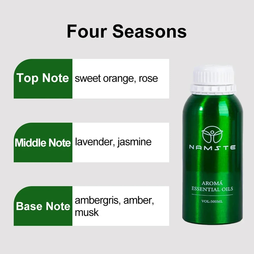 NAMSTE 500ml Perfumes Essential Oils For Aroma Diffuser Room Air Freshener Hot Sale Westin Hilton Ice age Kempinski Ritz Carlton