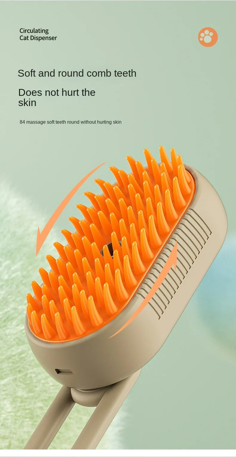 Pet Electric Spray Comb for Cats and Dogs Spray Massage Comb Cat Float Hair Cleaning Cleaning Supplies  Acessorios Wholesale