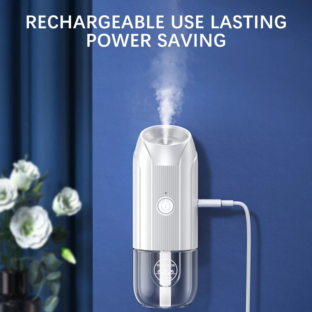 Mini Aromas Diffuser Portable Quiet Large Fog Volume Fragrance Sprayers 3 Modes Automatic Aromatherapys Diffuser For Home