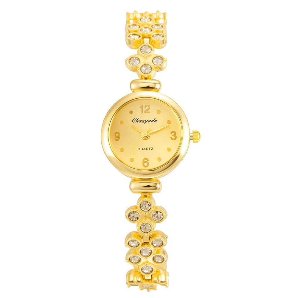 Women's Watches Set Fashion Elegant Small Dial Women Quartz Bracelet Watch Luxury Simple Ladies Wristwatch Clock Gifts relogio