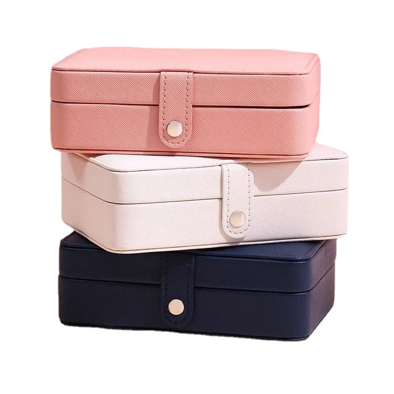 Jewelry Boxes Leather Jewelry Box Organizer Jewelry Display and Packaging Ring Box Suitable for Earrings and Rings