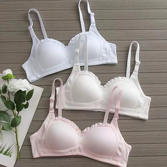 Small Fresh Underwear For Women With Cute Small Breasts Gathered Together To Show Small Lace Beautiful Back Bra Thin Style