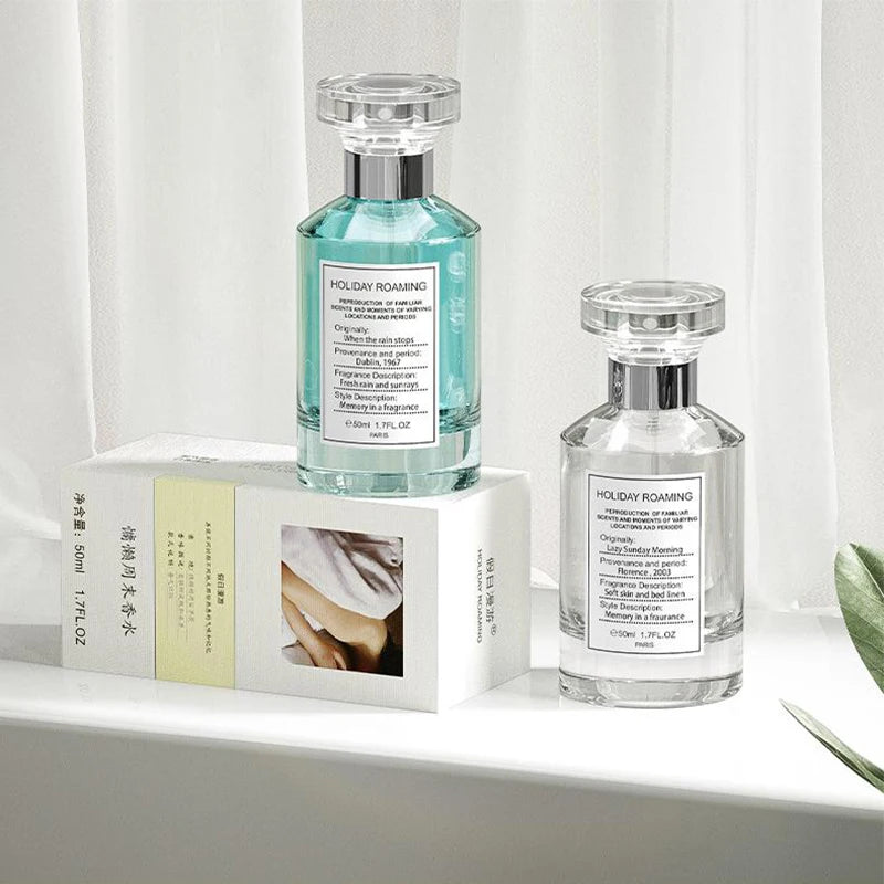 Eau De Toilette Brand Lasting Fragrance Holiday Lazy Floral Fragrance Fresh Vitality Ocean Cologne Charm Unisex Perfume Spray
