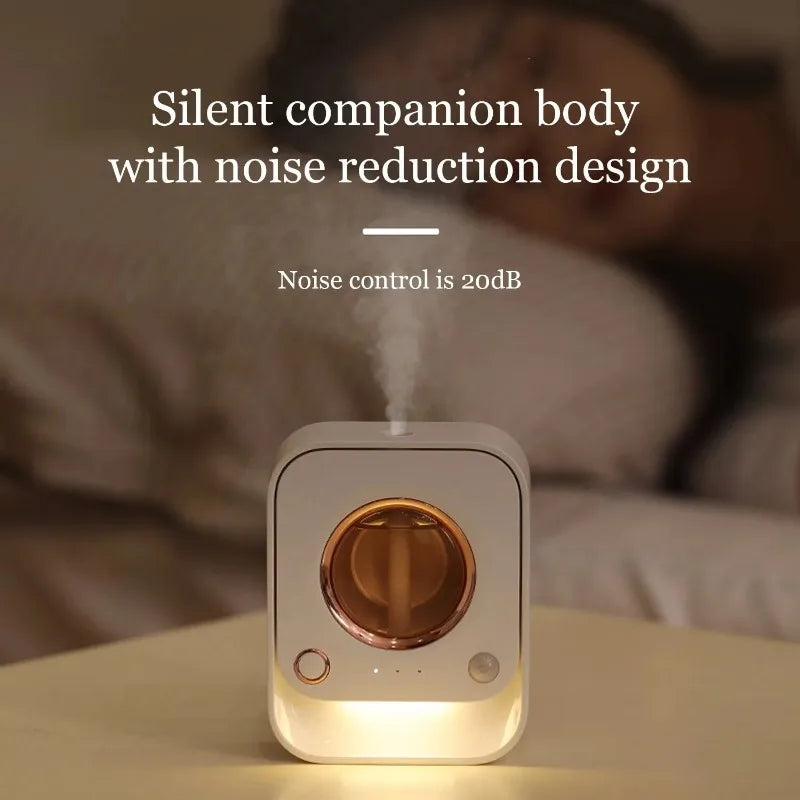 Automatic Spray Aromatherapy Diffuser Smart Sensor USB Air Freshener Essential Oil Perfume Machine for Home Office Toilet Room