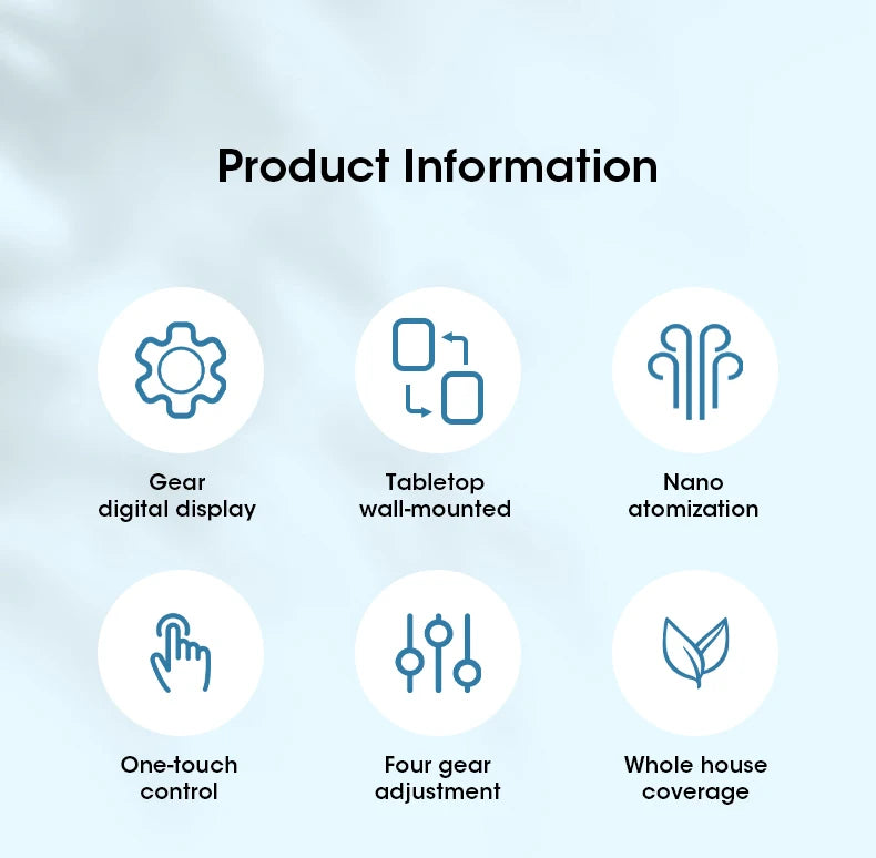 Aroma Diffuser Fragrance Essential Oil Smart Aromatherapy Machine with Night Light Air Freshener Bedroom Toilet Diffuser Scent