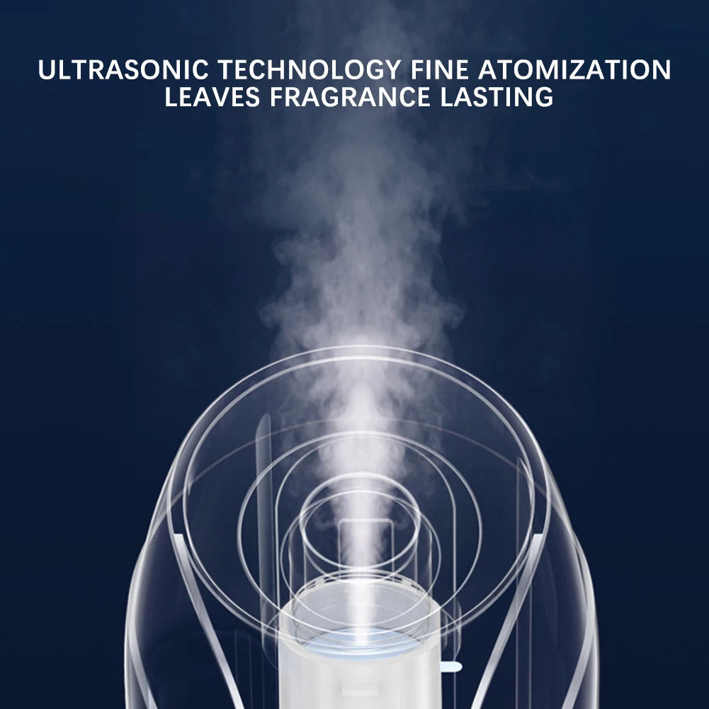 Mini Aromas Diffuser Portable Quiet Large Fog Volume Fragrance Sprayers 3 Modes Automatic Aromatherapys Diffuser For Home