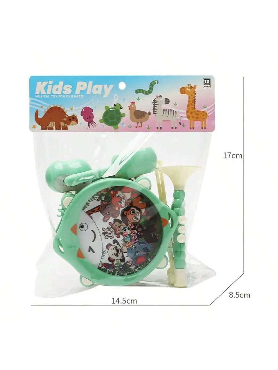 Kids Musical Toy Educational for Kindergarten for Home Drums Educational Toys Indoor Outdoor Interactive Playing Percussion