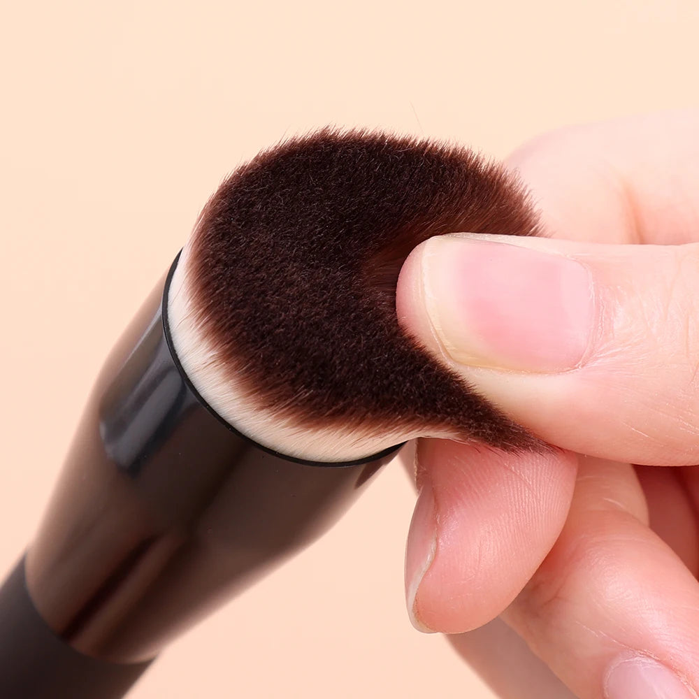 Makeup Brushes Foundation Concealer Angled Seamless Cover Synthetic Dark Circle Liquid Cream Cosmetics Contour Brush Beauty Tool