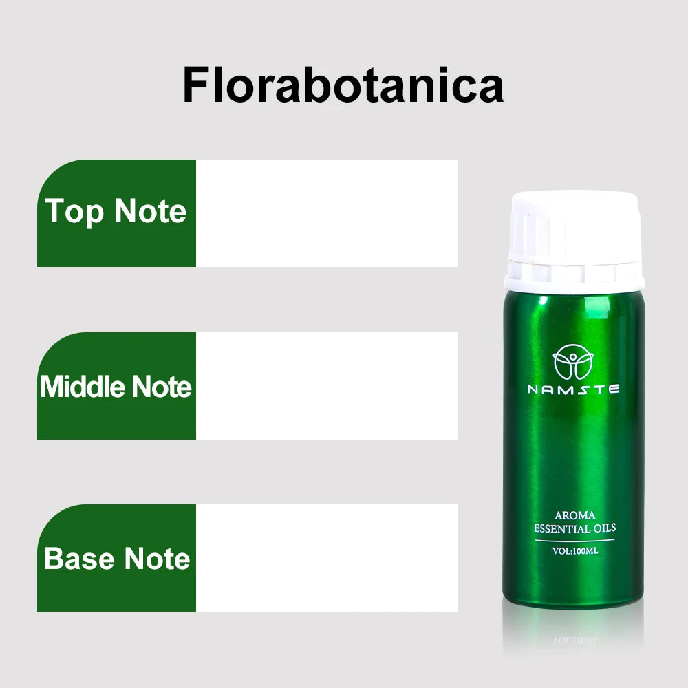 NAMSTE Hotel Perfume Oil 100ML Lavender Pure Essential Oils White Tea Coffee For Diffuser Aroma Oil Room Fragrance Air Freshener