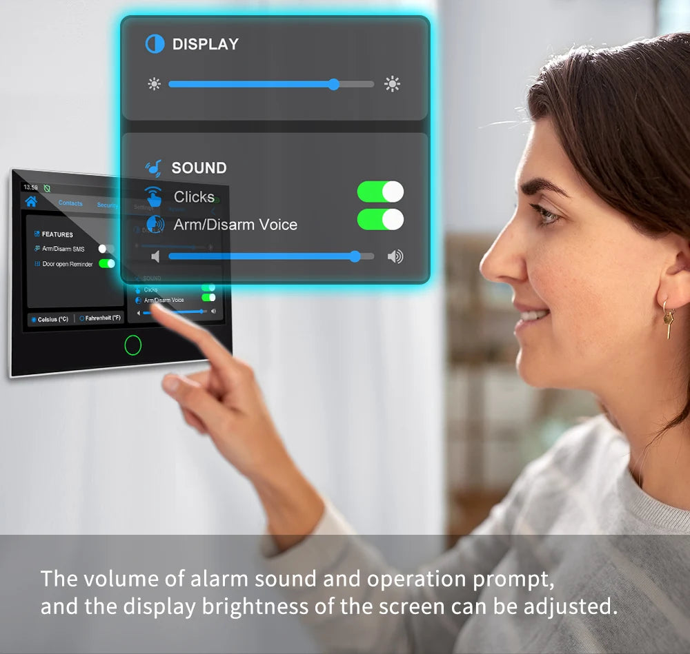 G74 Smart Home Alarma Para Hogar Tuya Alarme Smart Security Protection Casa Inteligente Alexa Home Security System