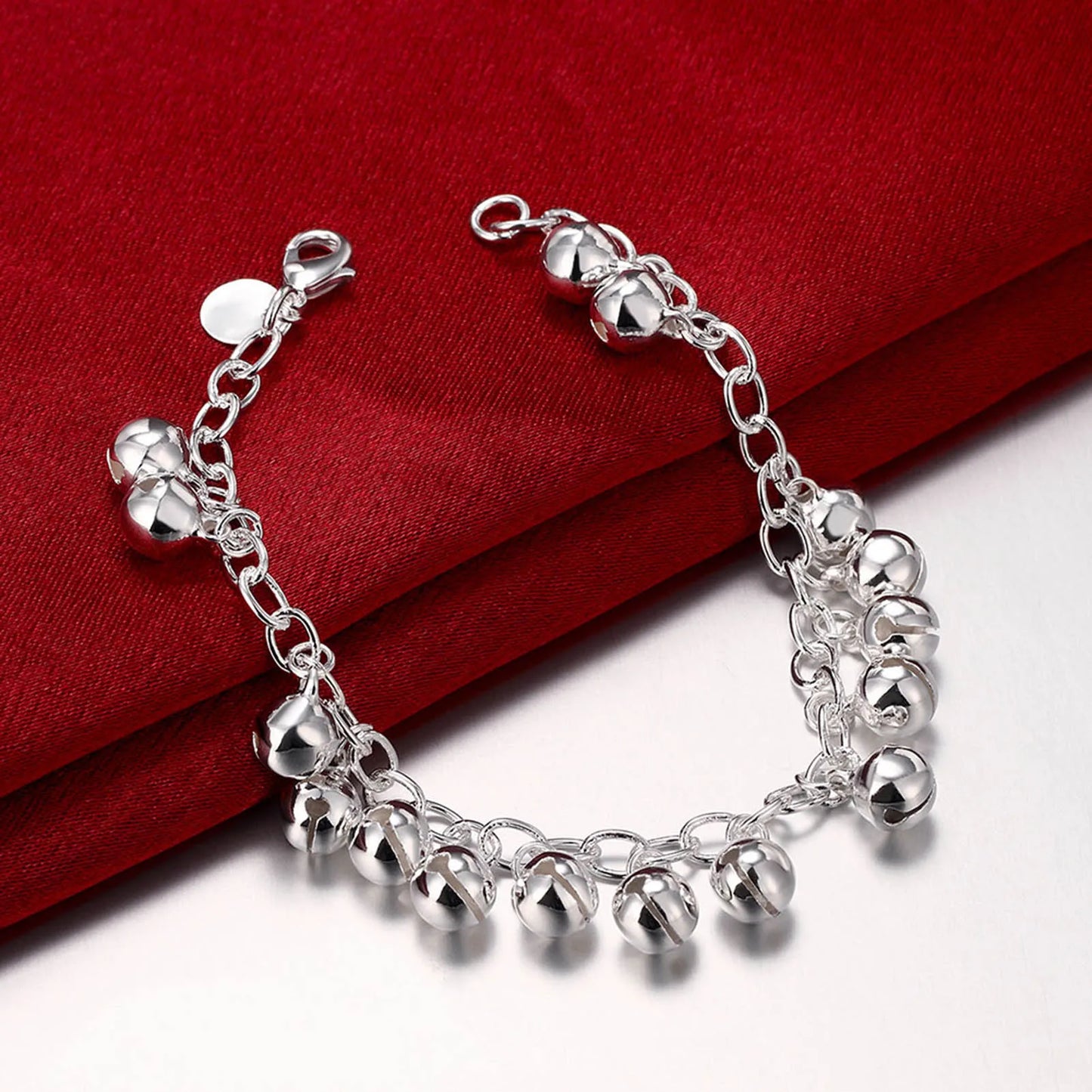 Fashion Female Bell Chain Bracelet Delicate Appearance and Excellent Texture Bracelet for Women Girls Jewelry Gifts