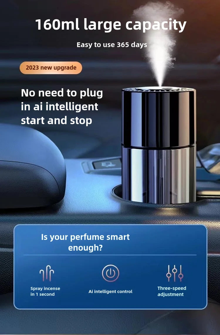 AL Automatic Spray Car Aromatherapy Car Perfume Car Interior Men's Special Fragrance Summer New Smart Fragrance