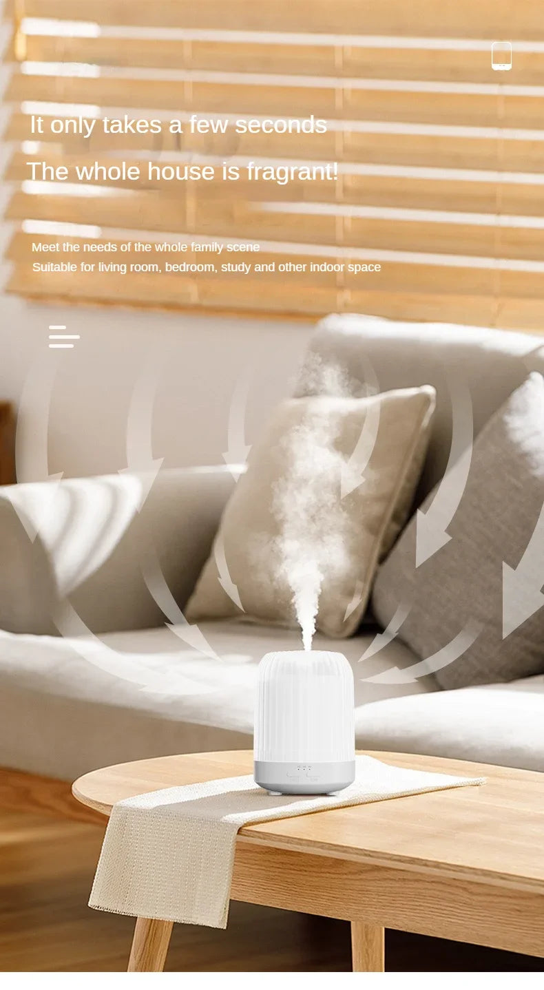 Home Essential Oil Aromatherapy Machine Automatic Perfume Machine Bedroom Diffuser With Night Light Humidifier