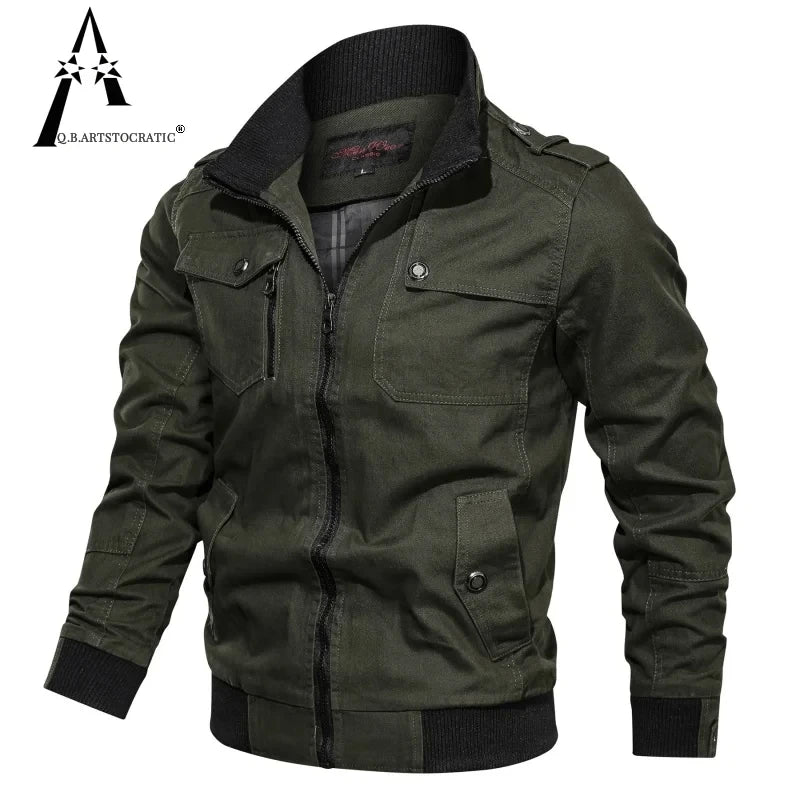 Coat Men 2024 Spring And Autumn New Fashion Comfortable Men's Casual Windproof Stand-Up Collar Jacket Men Slim Clothes Boys