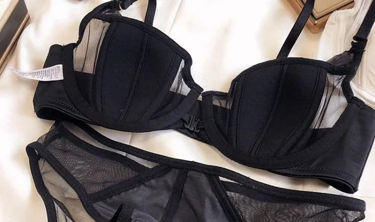 Women Underwear Bra Gather Small Breast and Thin Spring Summer Sexy Bra Front Buckle Pure Solid Intimate Clothing