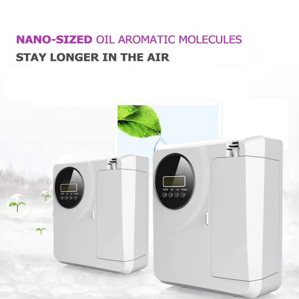 Essential Oil Diffuser Hotel Air Freshener Home Fragrance Smart Timer Auto Flavoring Room Aromatizer Electric Aromatic Oasis