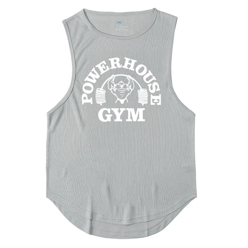 Men's Tops Tanks & Camis Basketball Clothing Tank Top Bodybuilding Mesh Gym T-shirt Man Singlets T-shirts Fitness Wear Tees