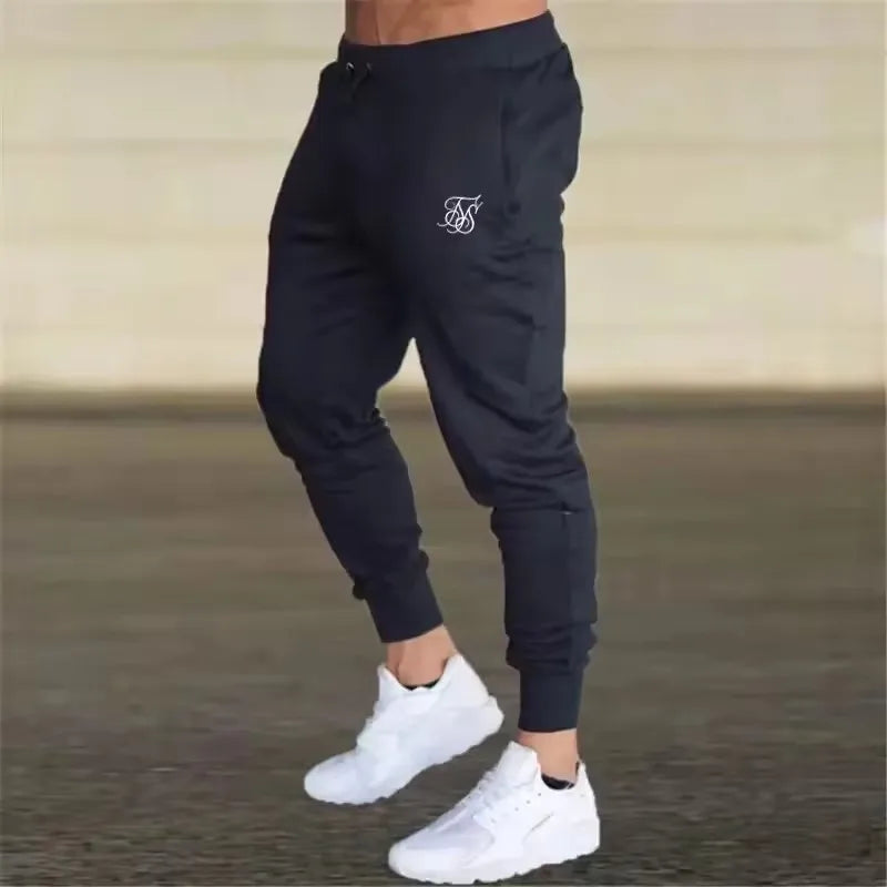 2025 new Men's pants, summer casual pants, men's novelty, running sportswear, sports pants, Harajuku streetwear, slim pants