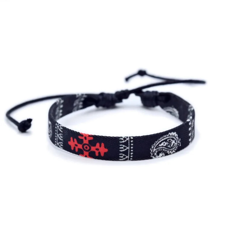 Braided Bracelets For Men And Women Personalized Fashion Jewelry Accessories Woven Handmade Bracelet Couple Gift Arabic New