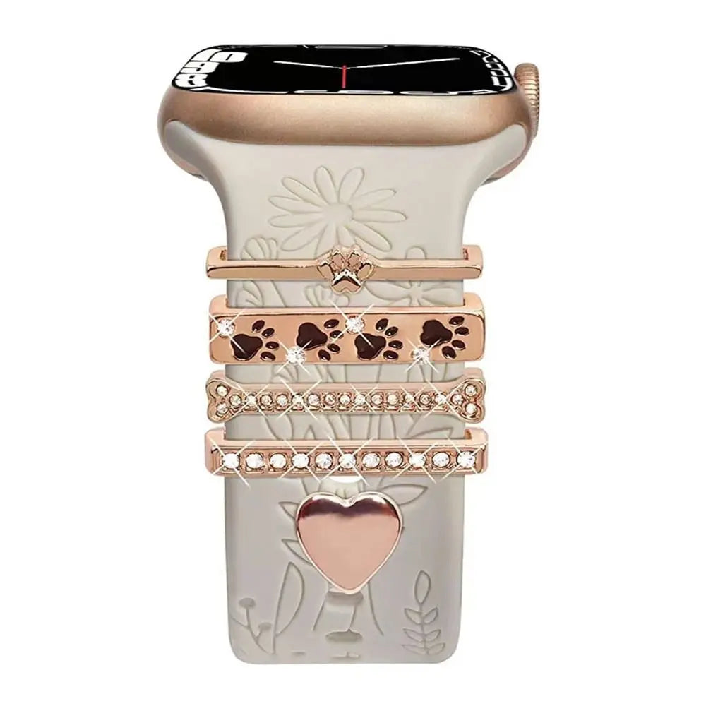 Creative Bracelet Brooch Decorative Ring Wristbelt Charms Watch Band Ornament Strap Accessories