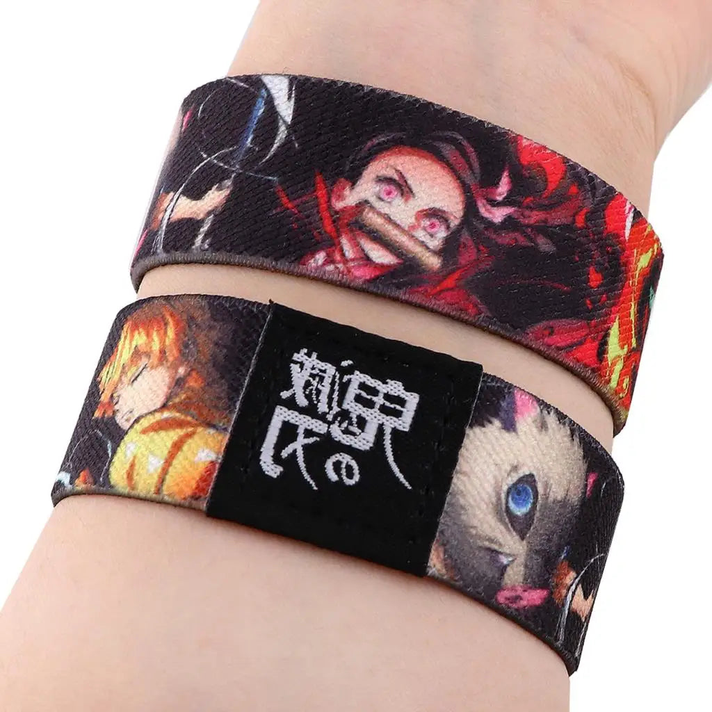 Anime Bracelet For Women Men Elastic Sports Wristband Fashion Bangles Girls Jewelry Gift for Friend