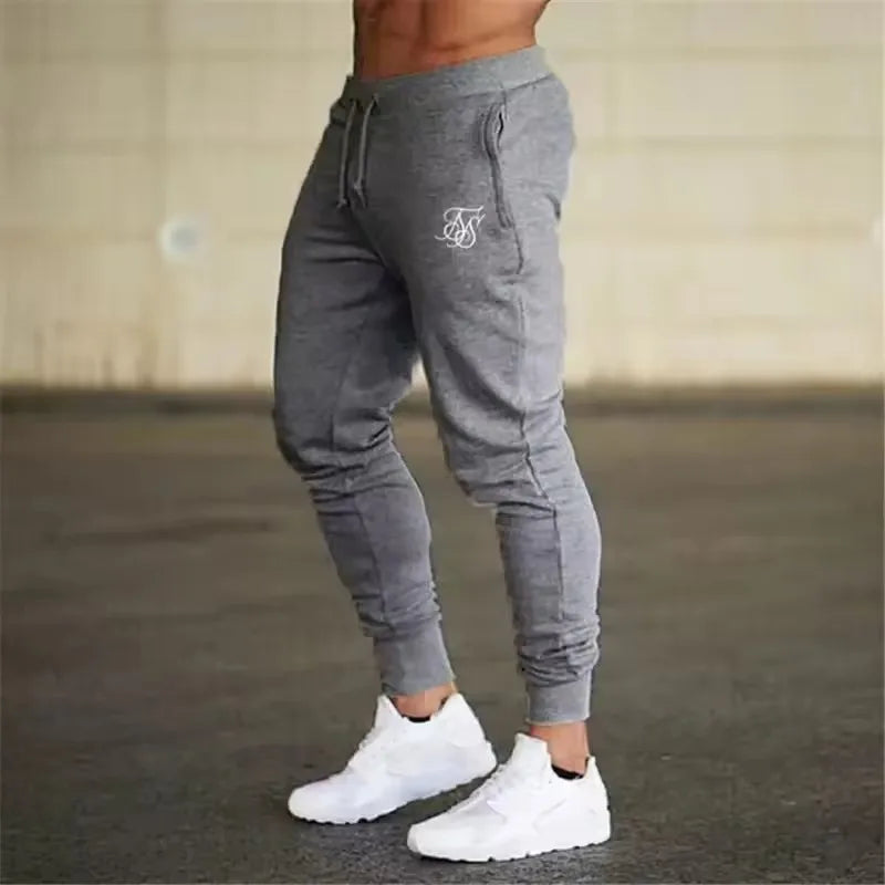 2025 new Men's pants, summer casual pants, men's novelty, running sportswear, sports pants, Harajuku streetwear, slim pants