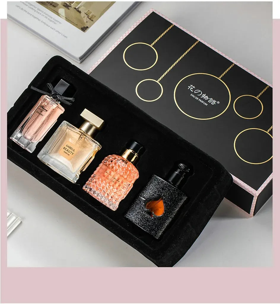 Original Women Perfume 105ml Gift Box Four Piece Set Fresh Lasting Fragrance Eau De Parfum Plant Floral Scent Fresh Духи Женские