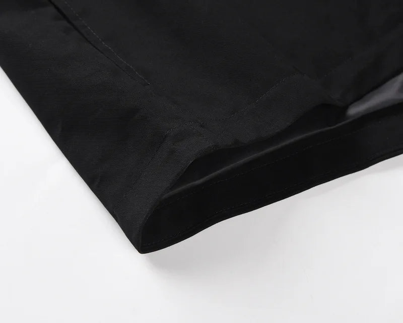 Mens Coats High Street Trend Short Zipper Womens Jacket Couple Outerwear Cardigan Tops Fashion Baseball Jacket