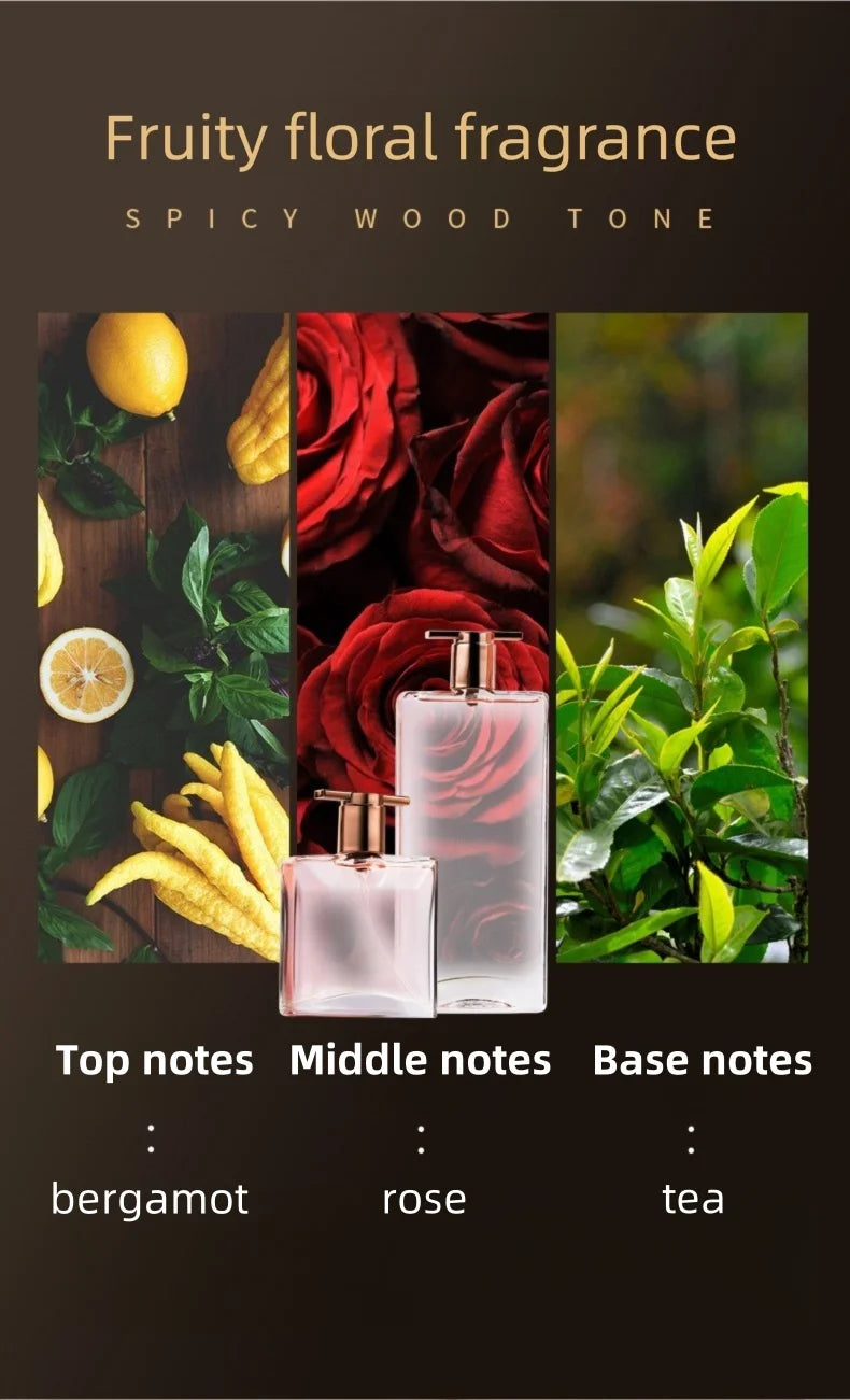 Idol for Me Perfume Women Lasting Sexy Lady Parfum Woman Female Fragrance Spray Bottle Parfume Fragrant Fruity Floral Perfume