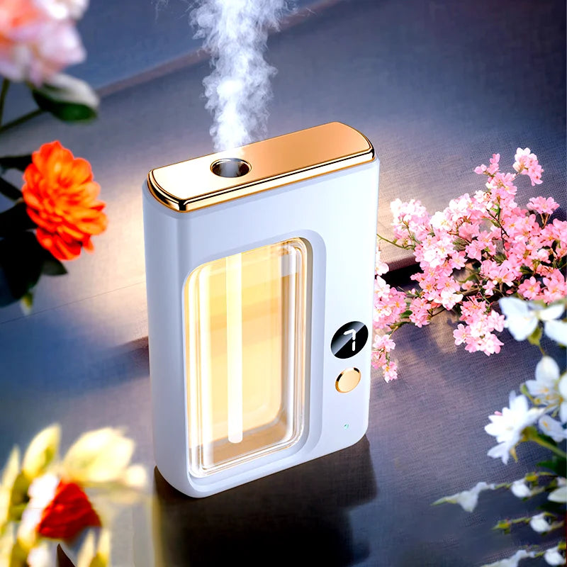 Shangri-La Hilton Aromatherapy Fragrance Atomizer Digital Display 7-Speed Adjustable Aromatic Diffuser for Home & Office