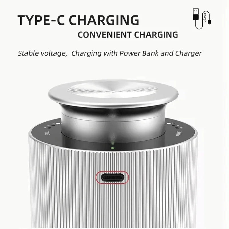 Portable Car Aroma Diffuser Machine USB Rechargeable Electric Smell Distributor Room Fragrance Diffuser Electric Smell for Home
