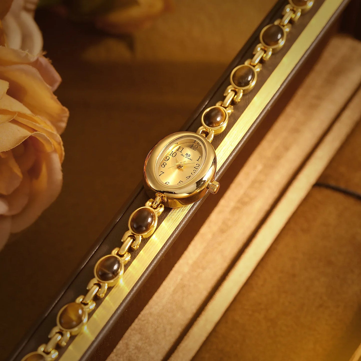 Watches For Woman Natural Jade Small Bracelet Quartz Wristwatch 2025 NEW Female Watch Vintage