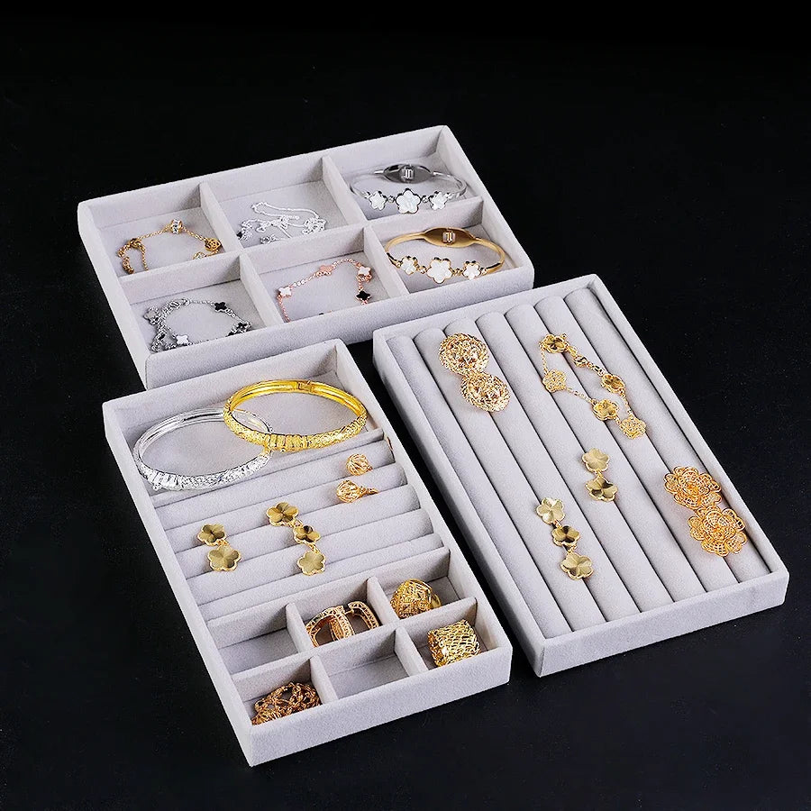 Jewelry Box Jewelry Tray Display Stand Multiple Style  Jewelry Organizer Jewelry Accessories