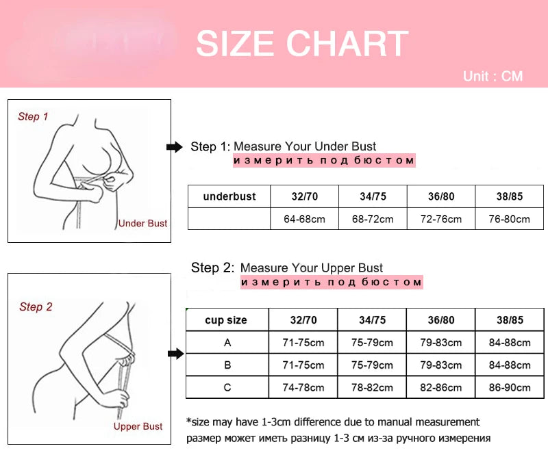 Thickened Underwear Women's Small Breasts Gather Together with Steel Rings Shaped Upper Support A Cup Flat Bra Double Bralette
