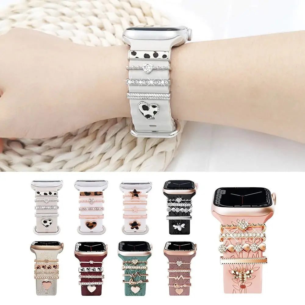 Creative Bracelet Brooch Decorative Ring Wristbelt Charms Watch Band Ornament Strap Accessories