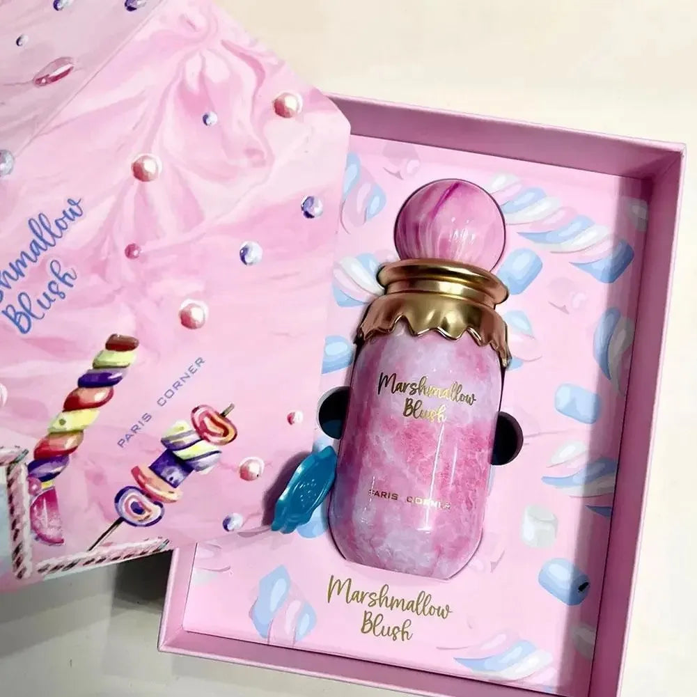 Paris Corner Corner Marshmallow Women's Perfume Eau De Toilette Long-lasting Floral Scent Fresh Natura Perfume