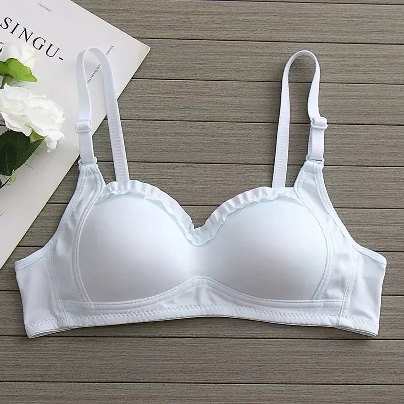 Small Fresh Underwear For Women With Cute Small Breasts Gathered Together To Show Small Lace Beautiful Back Bra Thin Style