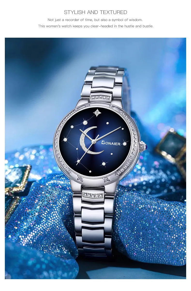 2025 Women's Wristwatch Luxury Brand Watch for Women Elegant Bracelet Waterproof Fashion Quartz Ladies Watches Reloj Para Mujer
