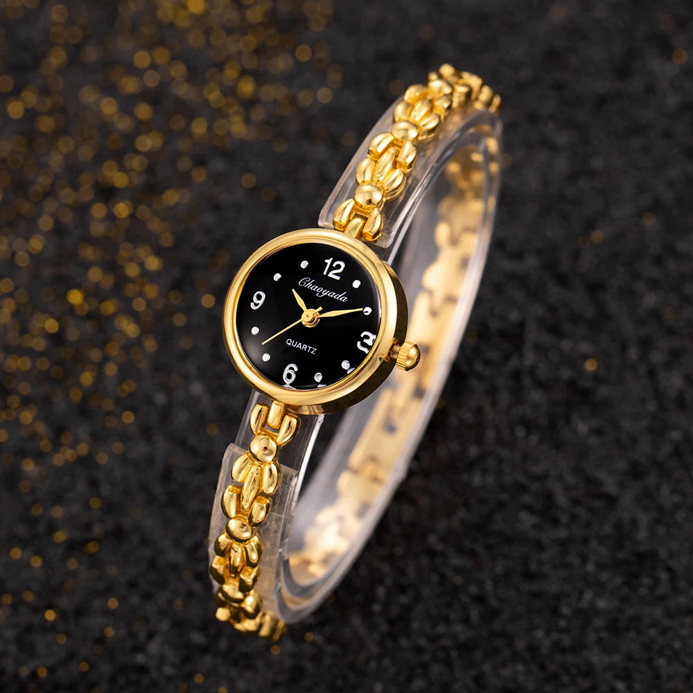 Women's Watches Set Fashion Elegant Small Dial Women Quartz Bracelet Watch Luxury Simple Ladies Wristwatch Clock Gifts relogio