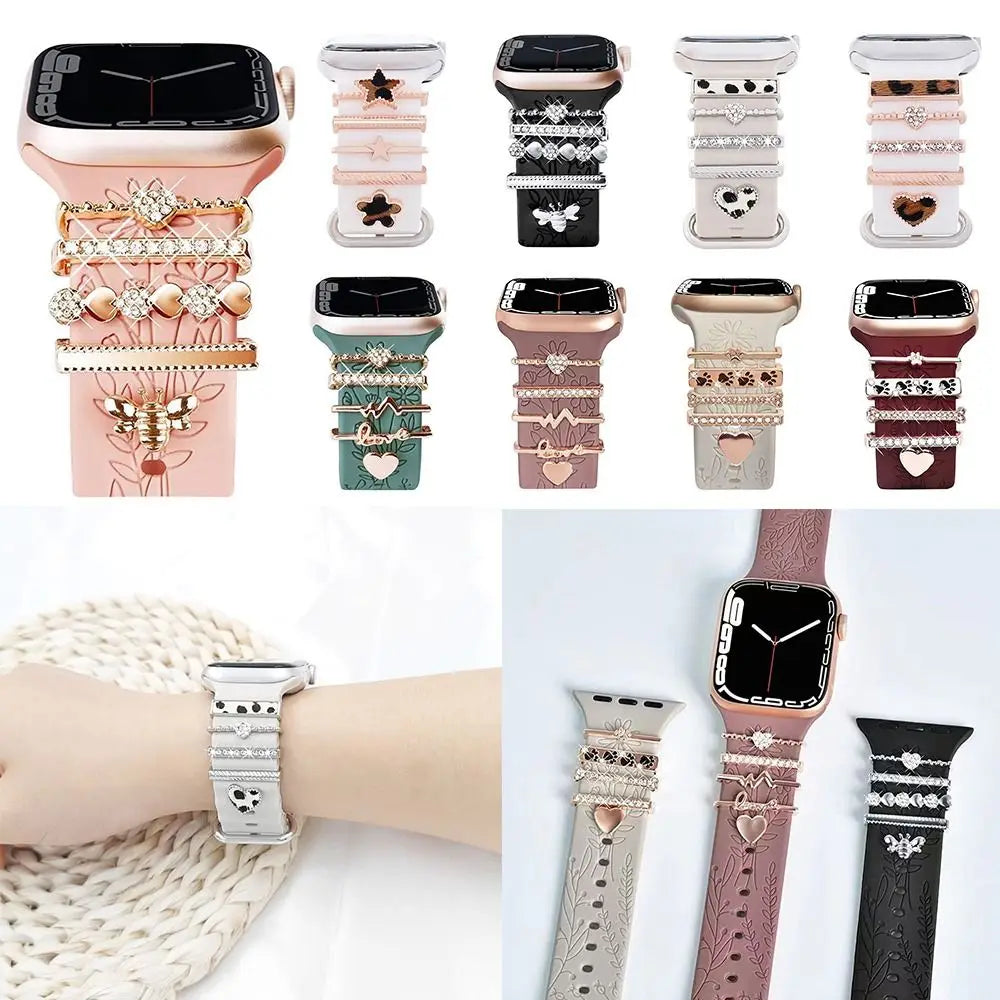 Creative Bracelet Brooch Decorative Ring Wristbelt Charms Watch Band Ornament Strap Accessories