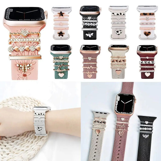 Creative Bracelet Brooch Decorative Ring Wristbelt Charms Watch Band Ornament Strap Accessories