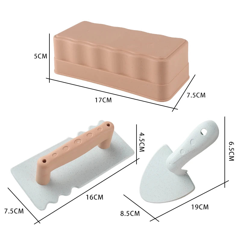 KIDNOAM Beach sand shovel toys snow toys set craftsman toys parent-child interactive toys beach toys Halloween Christmas gift