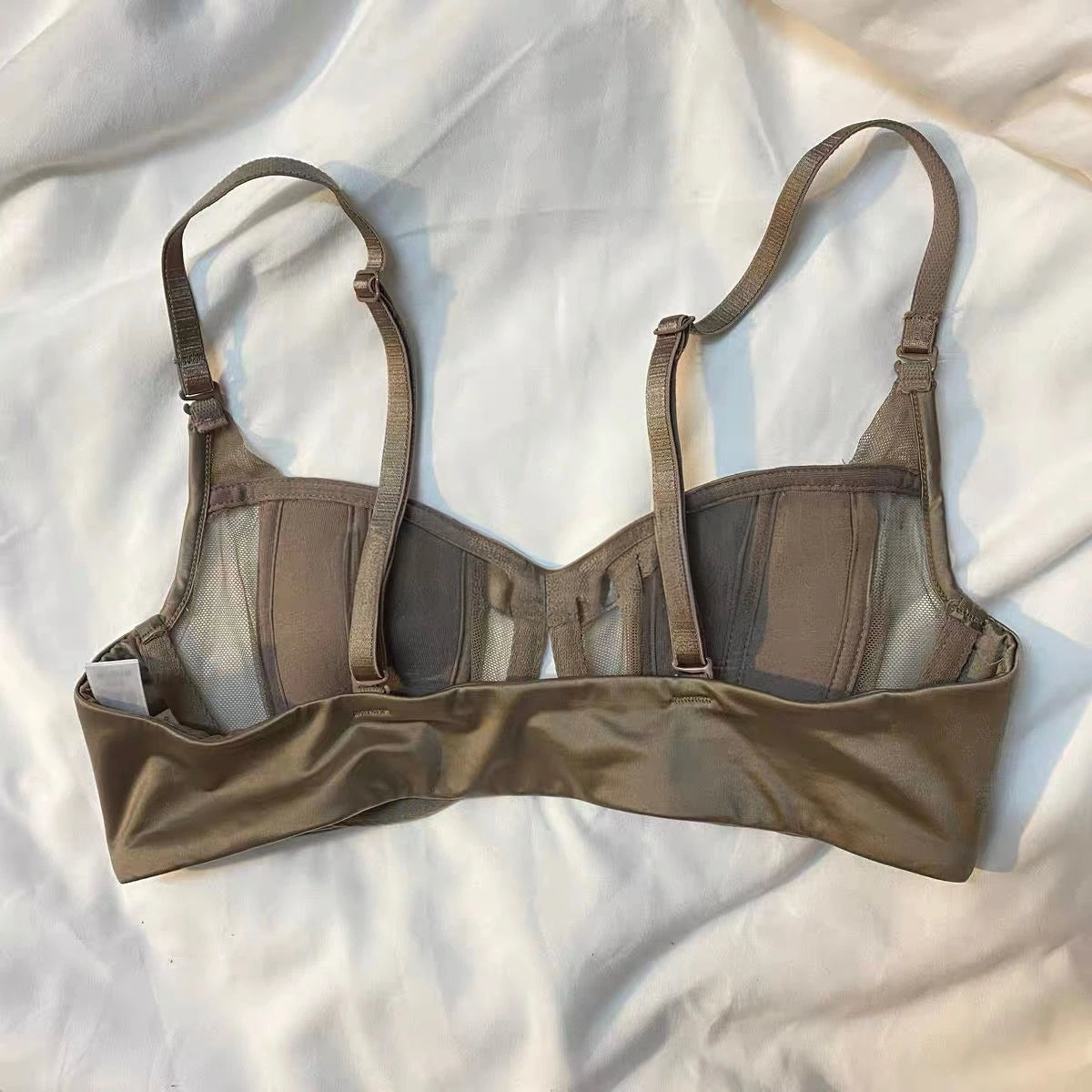 Women Underwear Bra Gather Small Breast and Thin Spring Summer Sexy Bra Front Buckle Pure Solid Intimate Clothing