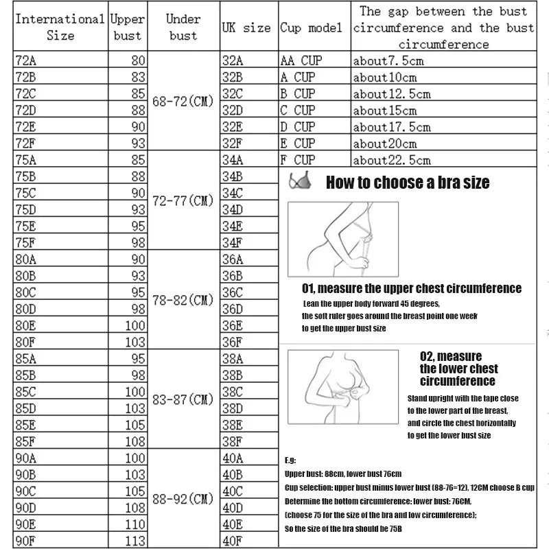 Thickened Underwear Women's Small Breasts Gather Together with Steel Rings Shaped Upper Support A Cup Flat Bra Double Bralette