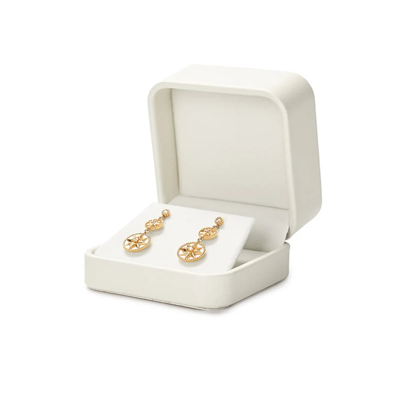 Oirlv Jewelry Ring Box Jewelry Organizer Ring Earrings Necklace Pendant Bracelet Storage Box Packaging Box Gift Case for Wedding