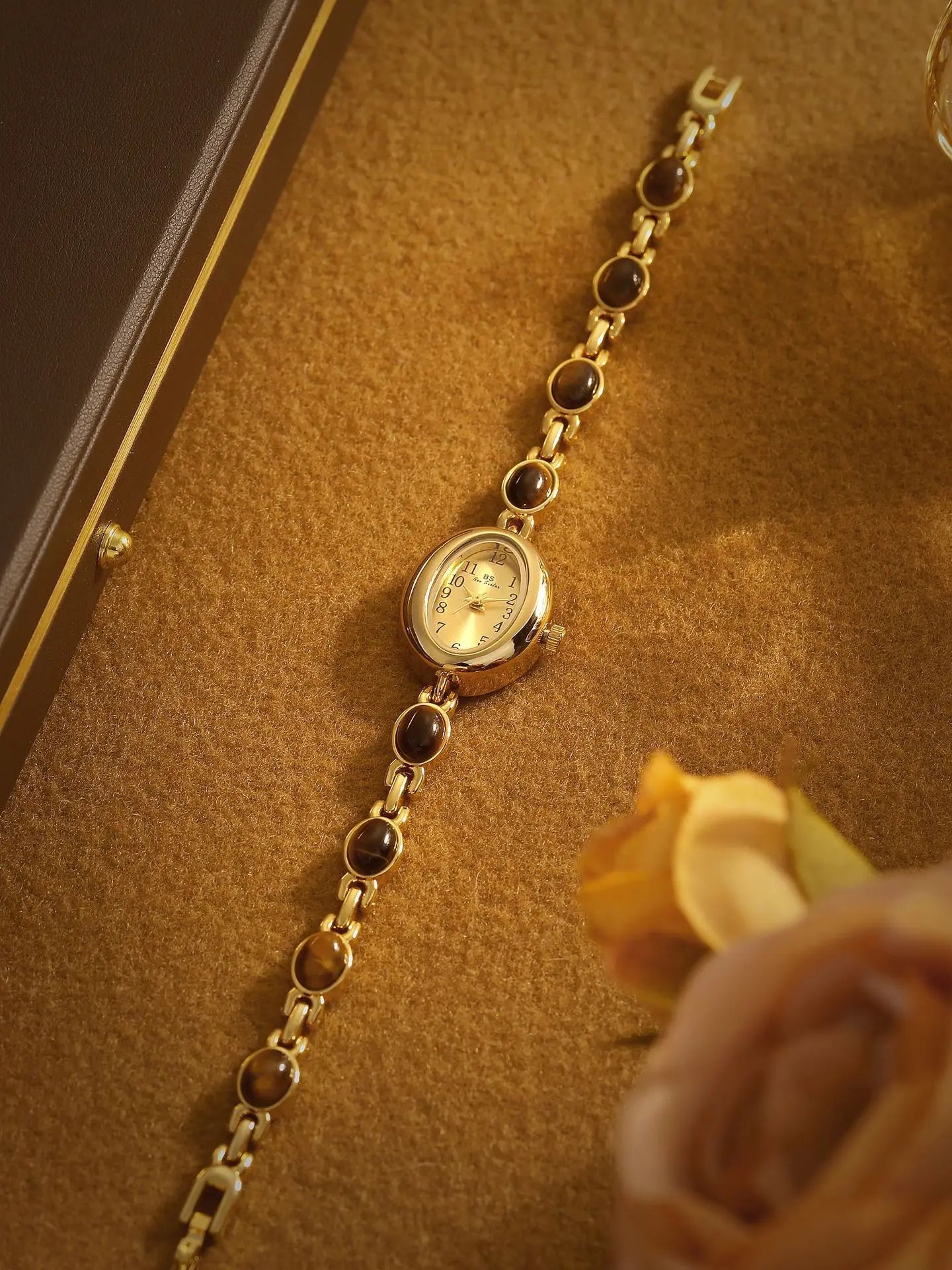 Watches For Woman Natural Jade Small Bracelet Quartz Wristwatch 2025 NEW Female Watch Vintage