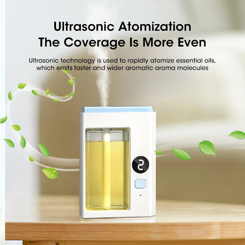 Aroma Diffuser Fragrance Essential Oil Smart Aromatherapy Machine with Night Light Air Freshener Bedroom Toilet Diffuser Scent